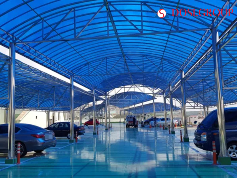 Dự án mái che công viên