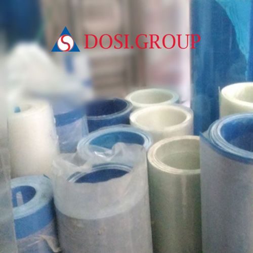Tấm lợp lấy sáng Composite dạng phẳng dày 0.8mm khổ 1000mm