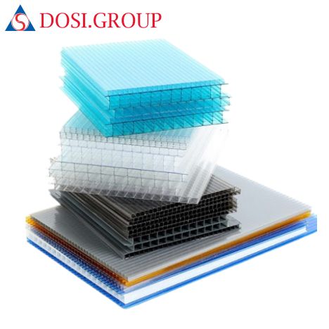 Tấm lợp polycarbonate rỗng ruột Ecopoly Thái Lan
