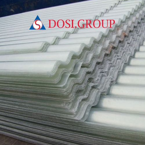 Tôn lấy sáng Composite sóng tròn dày 0.8mm