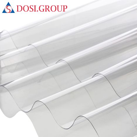 Tôn lấy sáng Composite sóng tròn dày 1mm