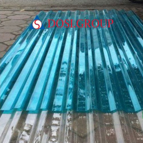Tôn lấy sáng polycarbonate 11 sóng vuông dày 1mm
