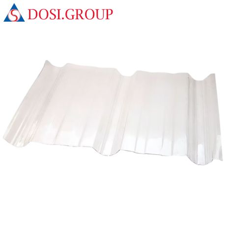 Tôn lấy sáng polycarbonate 11 sóng vuông dày 1mm