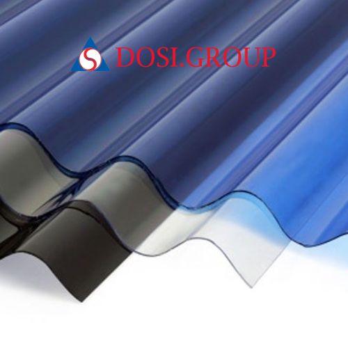 Tôn lấy sáng polycarbonate 6 sóng 0.8mm