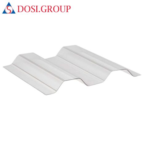Tôn lấy sáng polycarbonate 9 sóng vuông dày 1mm