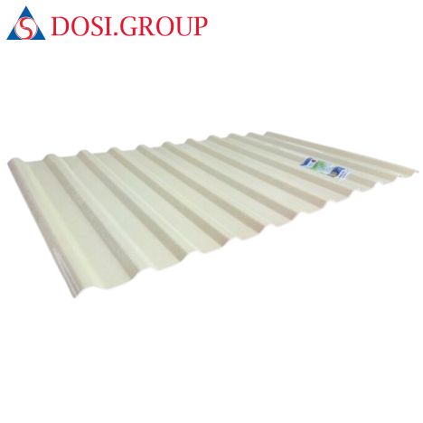Tôn nhựa PVC 11 sóng vuông