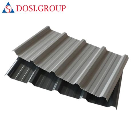 Tôn nhựa PVC 5 sóng vuông