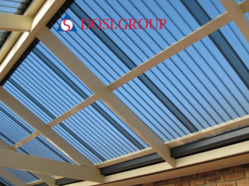 Ứng dụng của tôn lấy sáng 5 sóng polycarbonate
