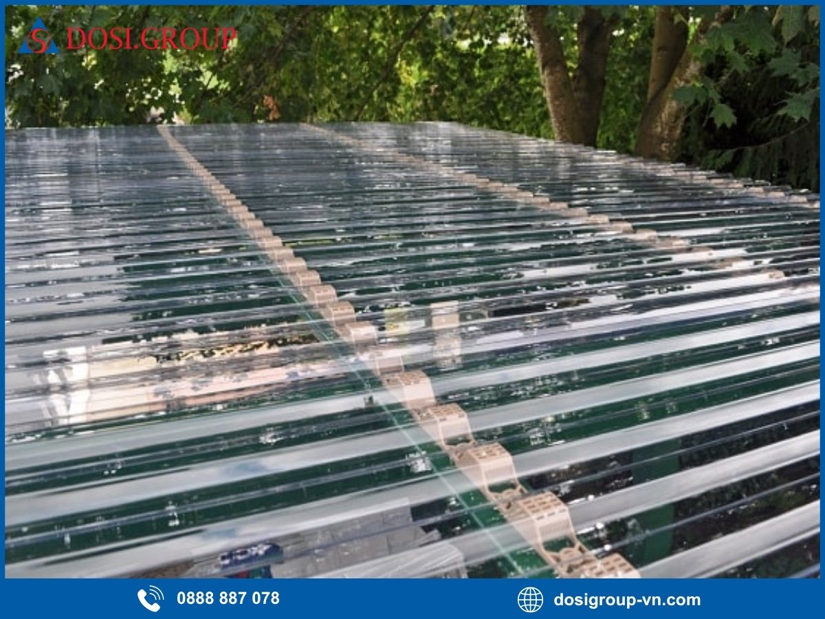 Các loại tôn nhựa phù hợp cho từng công trình