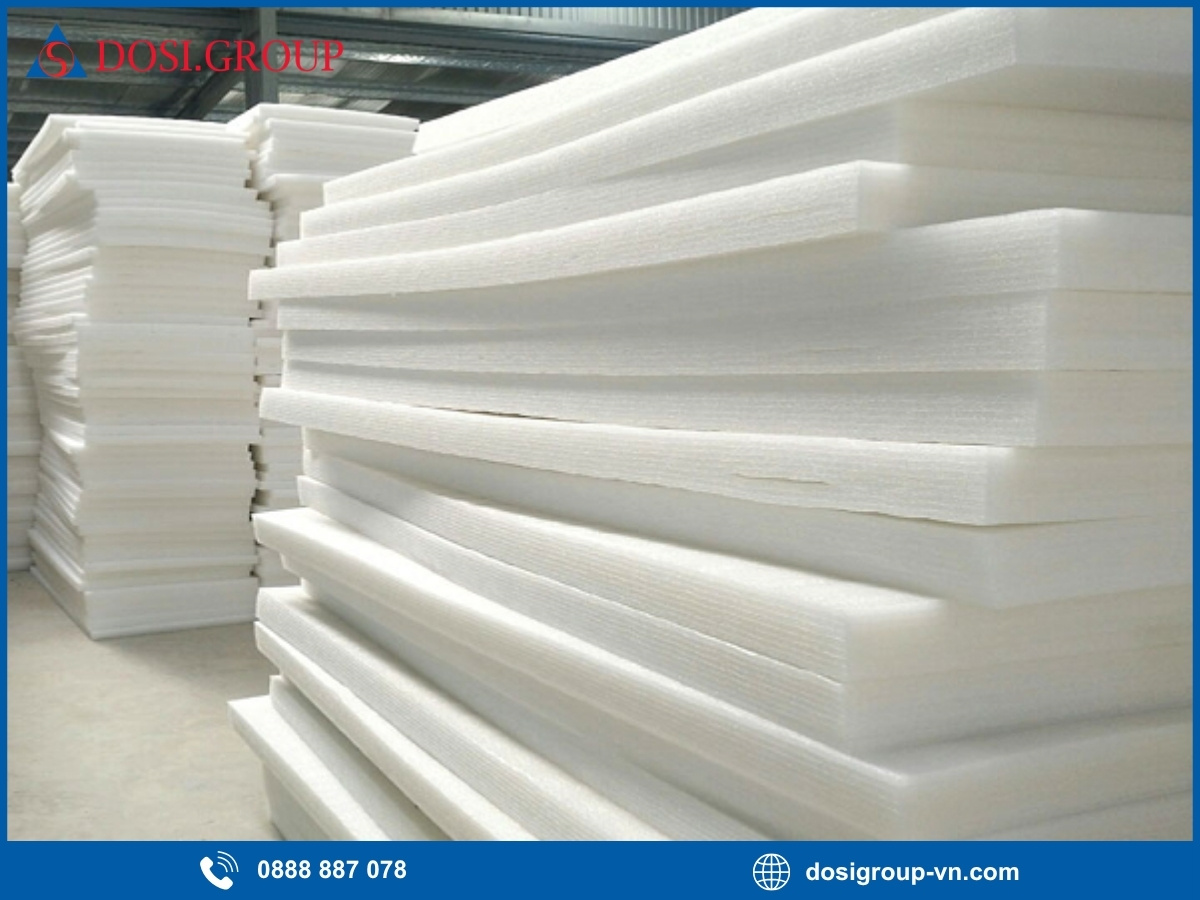 Các loại vật liệu xốp thường được sử dụng để cách nhiệt công trình
