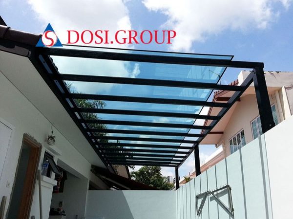 Ứng dụng của tấm lợp poly đặc ruột 5mm