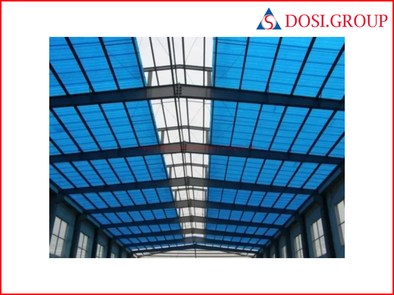Những lưu ý về tấm lợp Poly lấy sáng nhà xưởng