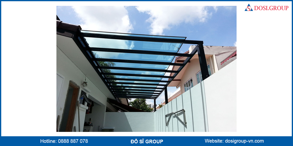 Tấm lợp poly mái nhà dân dụng