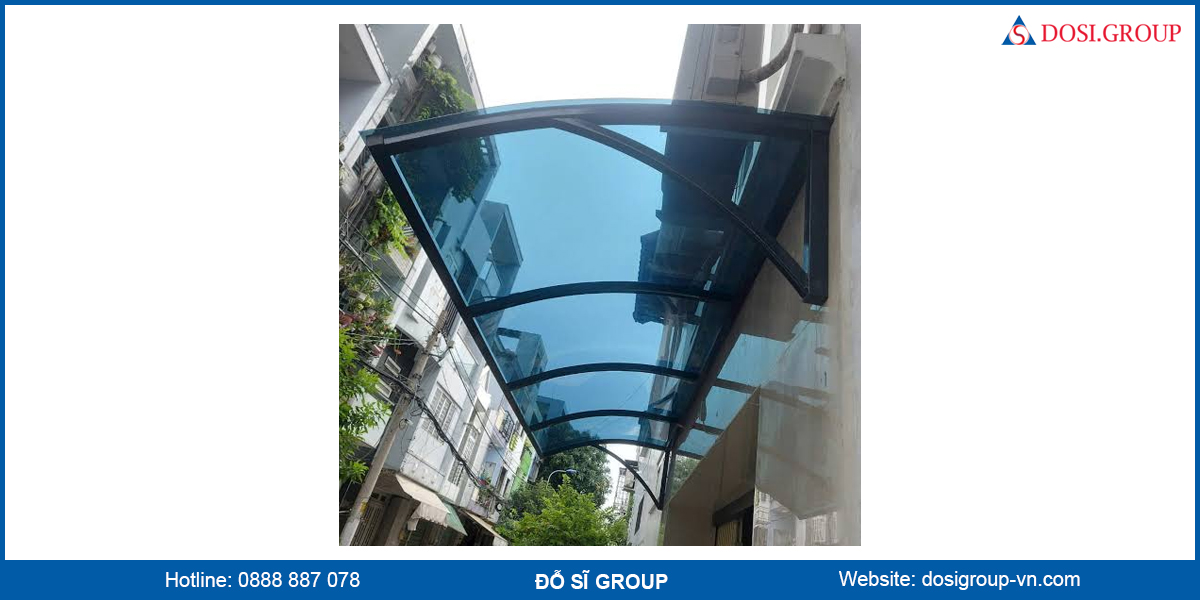 Tấm lợp poly mái nhà dân dụng