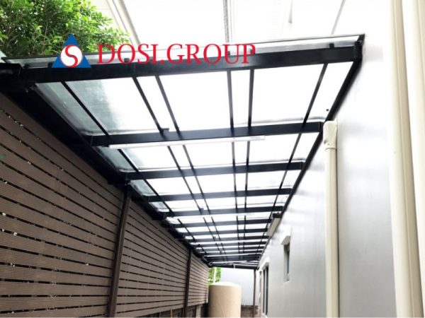 Ứng dụng của tấm lợp polycarbonate rỗng ruột Polytop Thái Lan
