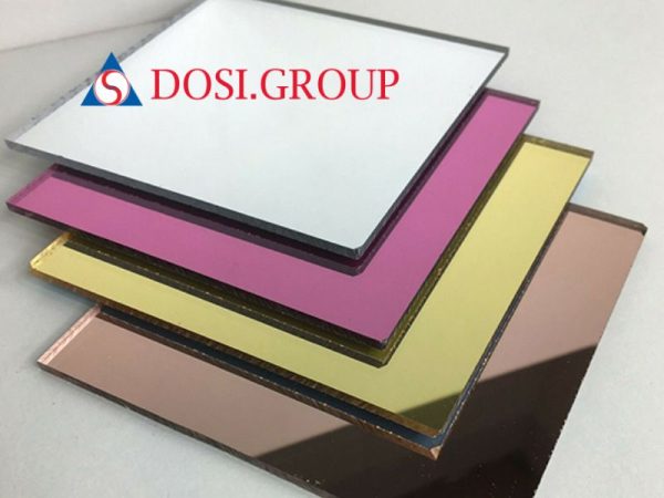 Ứng dụng của tấm nhựa mica gương