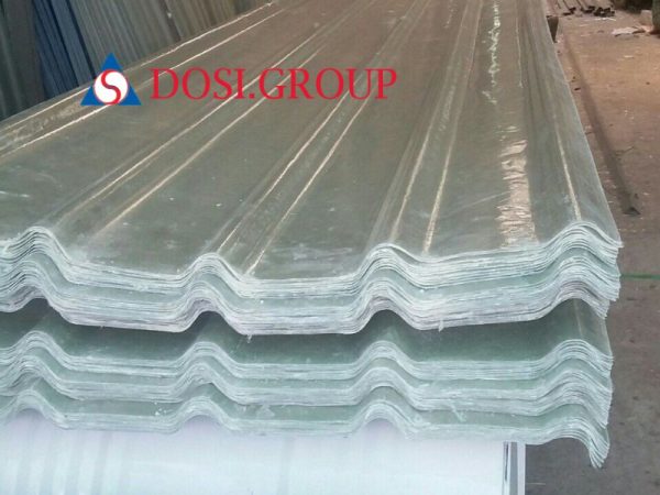 Thông số tôn lấy sáng Composite 11 sóng vuông dày 1mm