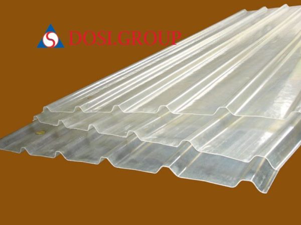 Ứng dụng của tôn lấy sáng Composite 6 sóng 0.8mm