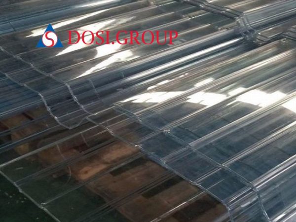 Ứng dụng của tôn lấy sáng Composite 9 sóng vuông dày 1mm