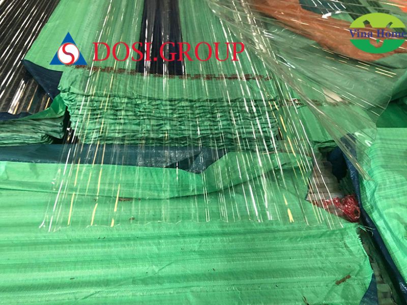 Ứng dụng của tôn lấy sáng polycarbonate 9 sóng vuông dày 0.8mm