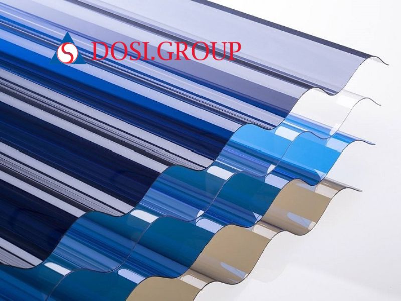Thông số tôn lấy sáng polycarbonate sóng tròn dày 0.8mm