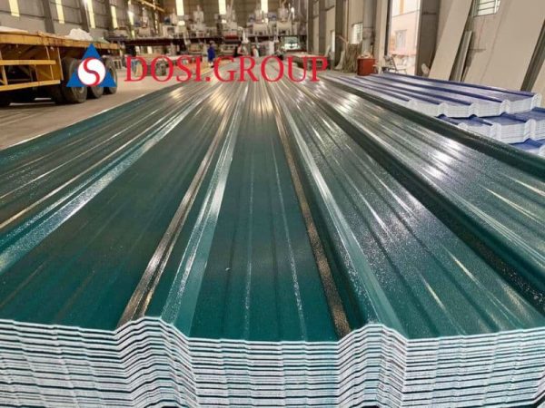 Thông số tôn nhựa PVC 7 sóng vuông