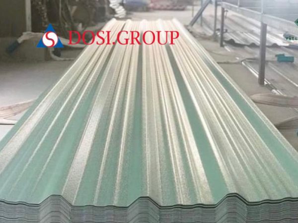 Thông số tôn nhựa PVC 11 sóng vuông