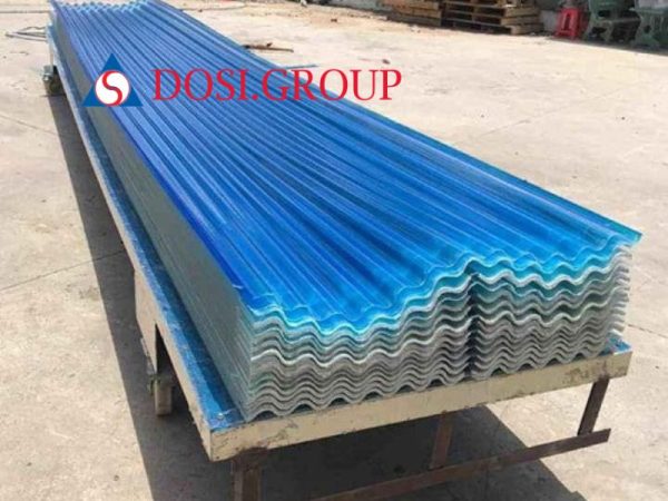 Ứng dụng của tôn nhựa PVC 11 sóng vuông