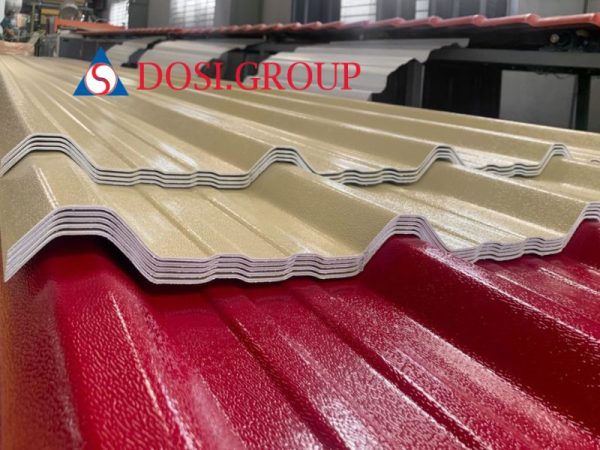 Thông số tôn nhựa PVC 5 sóng vuông