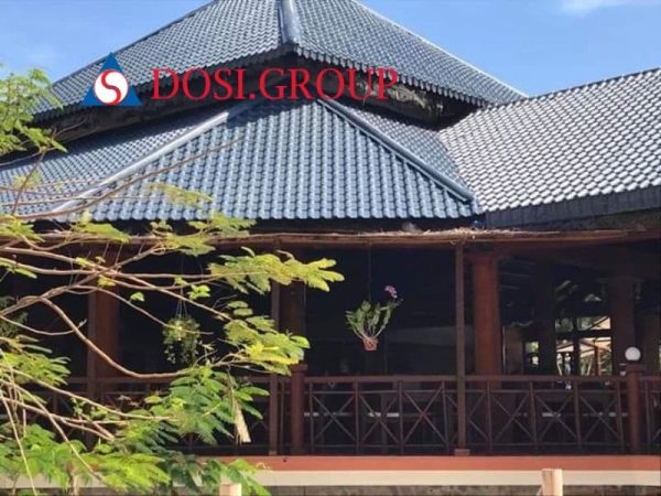 Ứng dụng của tôn nhựa PVC 7 sóng ngói