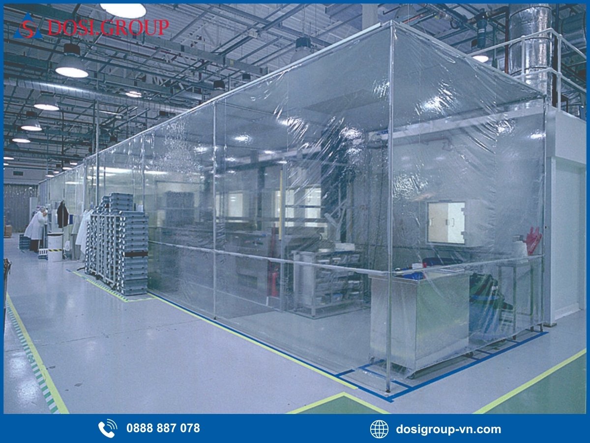 Ứng dụng của màng nhựa PVC trong nhà xưởng