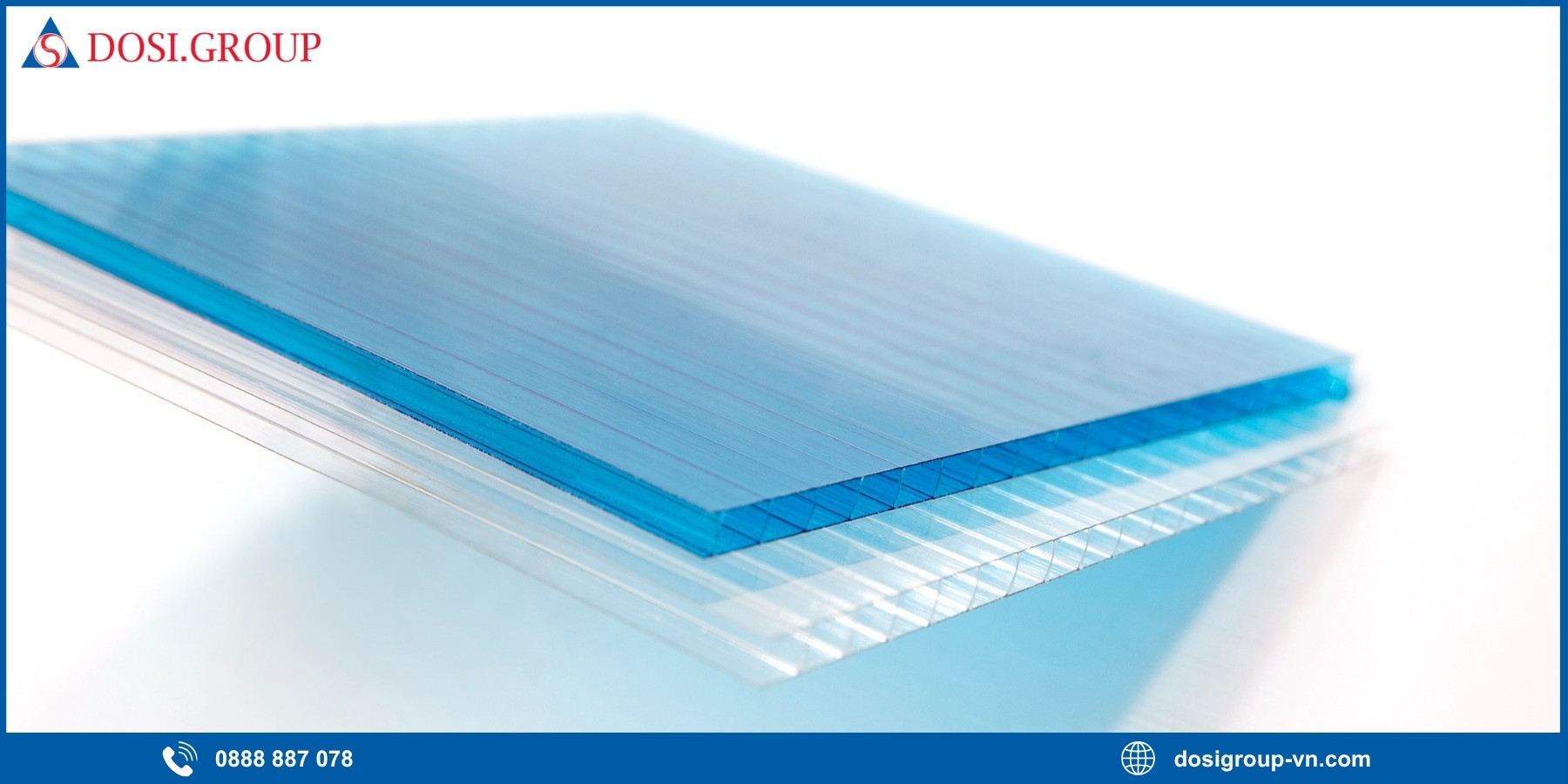 Ứng dụng của tấm lợp Poly rỗng ruột