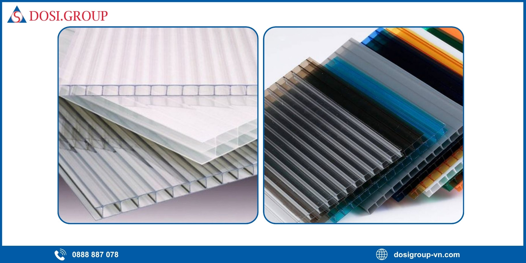 Ưu điểm nổi bật của tấm lợp Poly rỗng ruột
